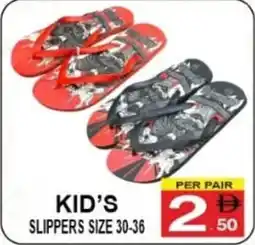 Friday Center Kid's slippers offer