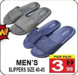 Friday Center Men's Slippers offer