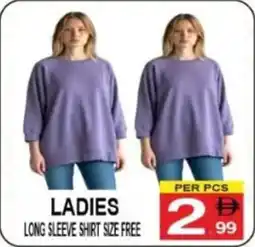Friday Center Ladies long sleeve shirt offer