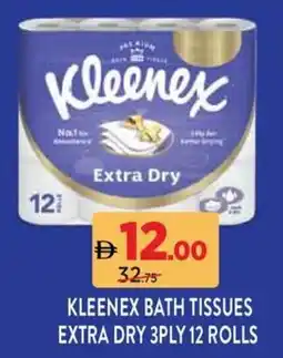 Aswaaq Kleenex bath tissues extra dry offer
