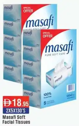 West Zone Supermarket Masafi Soft Facial Tissues offer