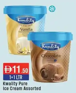 West Zone Supermarket Kwality Pure Ice Cream Assorted offer