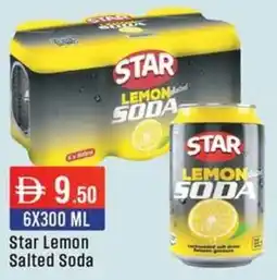 West Zone Supermarket Star Lemon Salted Soda offer