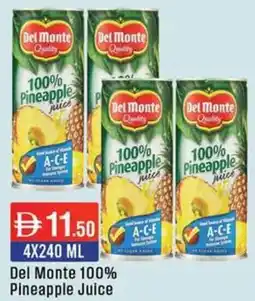 West Zone Supermarket Del Monte 100% Pineapple Juice offer