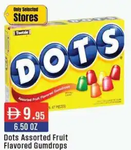 West Zone Supermarket Dots Assorted Fruit Flavored Gumdrops offer