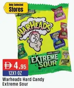 West Zone Supermarket Warheads Hard Candy Extreme Sour offer