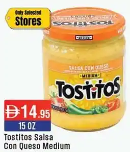 West Zone Supermarket Tostitos Salsa Con Queso Medium offer