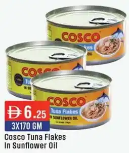 West Zone Supermarket Cosco Tuna Flakes In Sunflower Oil offer