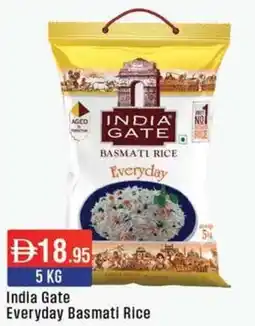 West Zone Supermarket India Gate Everyday Basmati Rice offer