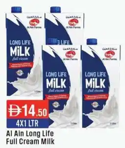 West Zone Supermarket Al Ain Long Life Full Cream Milk offer