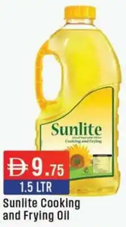West Zone Supermarket Sunlite Cooking and Frying Oil offer