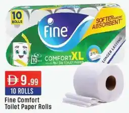 West Zone Supermarket Fine Comfort Toilet Paper Rolls offer
