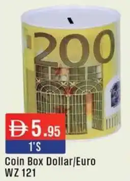 West Zone Supermarket Coin Box Dollar/Euro WZ 121 offer