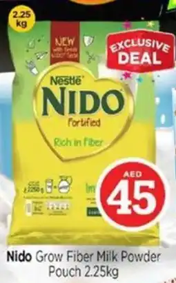 Nesto Nido Grow Fiber Milk Powder Pouch offer