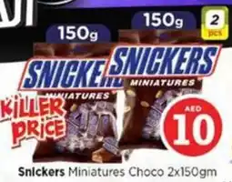 Nesto Snickers Miniatures Choco offer