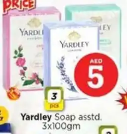 Nesto Yardley Soap offer