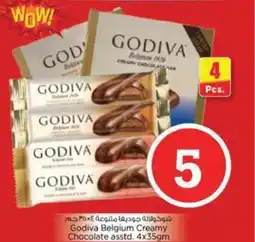 Nesto Godiva belgium creamy chocolate offer