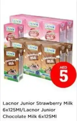 Nesto Lacnor junior strawberry milk/Lacnor junior chocolate milk offer