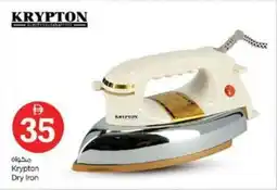 Nesto Krypton Dry Iron offer