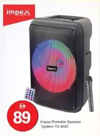 Nesto Impex Portable Speaker System TS 4001 offer