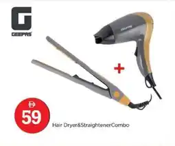 Nesto Hair Dryer&StraightenerCombo offer