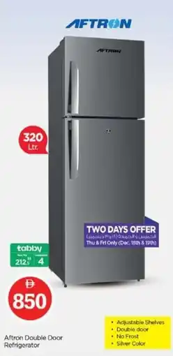 Nesto Aftron Double Door Refrigerator offer