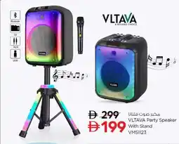 Nesto VLTAVA Party Speaker With Stand VMS1123 offer
