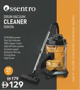 Nesto Essentro drum vacuum cleaner ESDV3116 offer