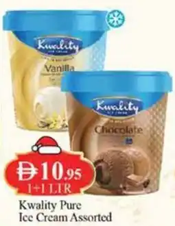 West Zone Supermarket Kwality Pure Ice Cream offer