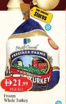 West Zone Supermarket Frozen Whole Turkey offer
