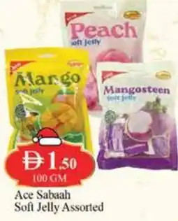 West Zone Supermarket Ace Sabaah Soft Jelly Assorted offer