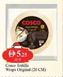West Zone Supermarket Cosco tortilla wraps original offer