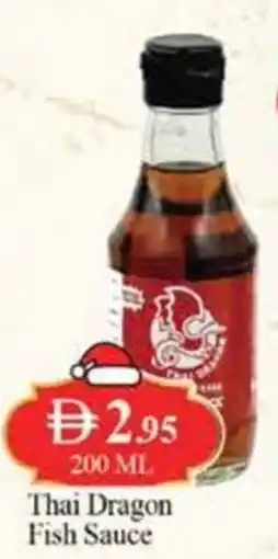 West Zone Supermarket Thai Dragon Fish Sauce offer