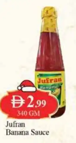 West Zone Supermarket Jufran Banana Sauce offer