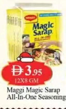 West Zone Supermarket Maggi magic sarap all-in-one seasoning offer