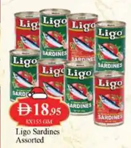 West Zone Supermarket Ligo Sardines offer