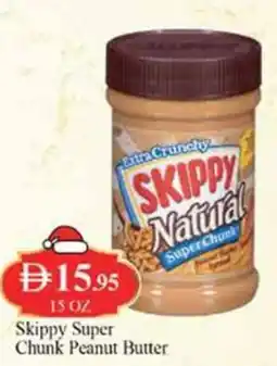 West Zone Supermarket Skippy super chunk peanut butter offer