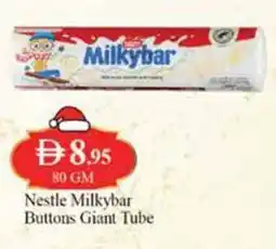 West Zone Supermarket Nestle milkybar buttons giant tube offer