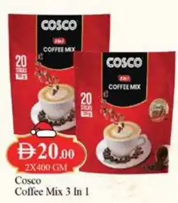 West Zone Supermarket Cosco coffee mix 3 in 1 offer