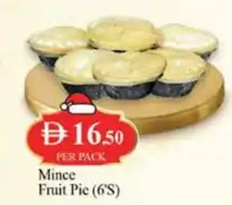 West Zone Supermarket Mince Fruit Pie 6'S offer