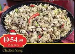 West Zone Supermarket Chicken Sisig offer
