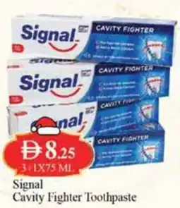 West Zone Supermarket Signal cavity fighter toothpaste offer