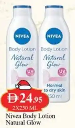 West Zone Supermarket Nivea body lotion natural glow offer