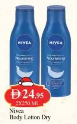 West Zone Supermarket Nivea body lotion dry offer