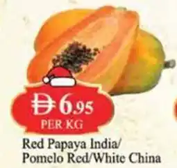 West Zone Supermarket Red Papaya India Pomelo Red White China offer