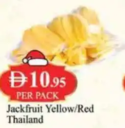 West Zone Supermarket Jackfruit Yellow Red Thailand offer
