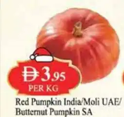 West Zone Supermarket Red Pumpkin India Moli Butternut Pumpkin SA offer