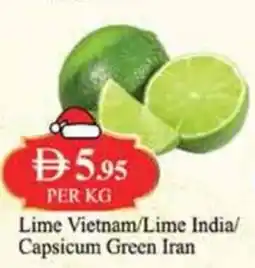 West Zone Supermarket Lime vietnam lime india capsicum green iran offer