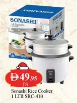 West Zone Supermarket Sonashi Rice Cooker SRC-410 offer