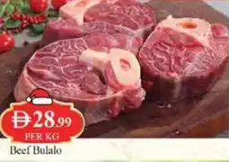 West Zone Supermarket Beef Bulalo offer
